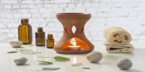Warming oils for aromatherapy